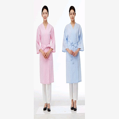 LINE-LN1128/LN1127 여름용 가운 BLUE/PINK