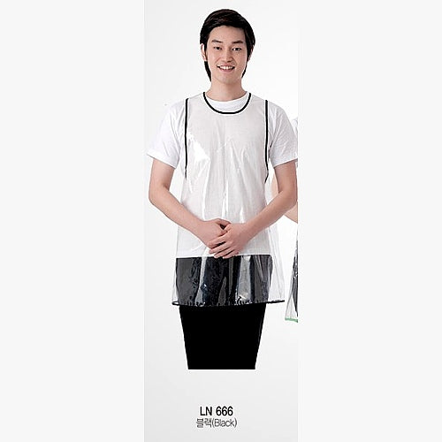 LINE-LN666 앞치마 투명